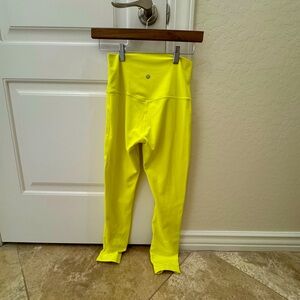 Like new lululemon leggings. Worn handful of times. Size 6 w/o tag